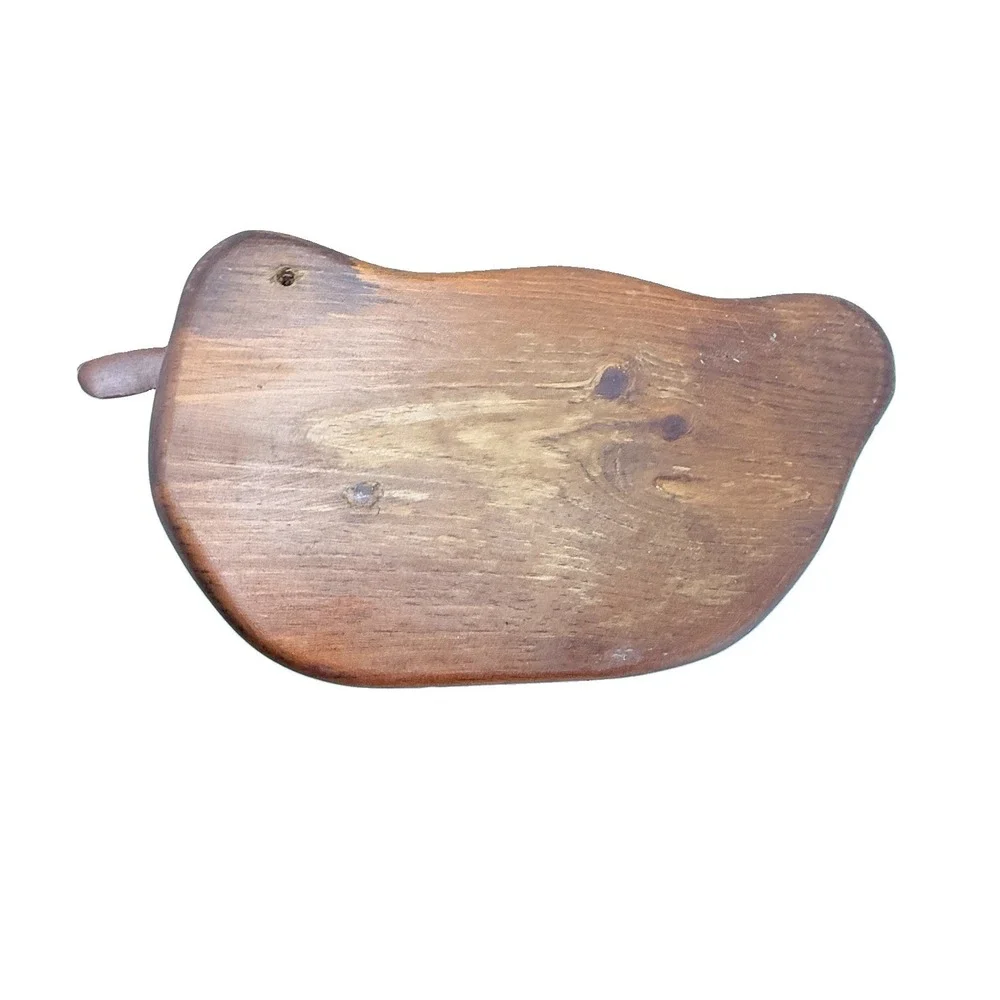 Vintage Hand Carved Wooden Duck Catchall Tray MCM Danish Modern Valet Dish 13
